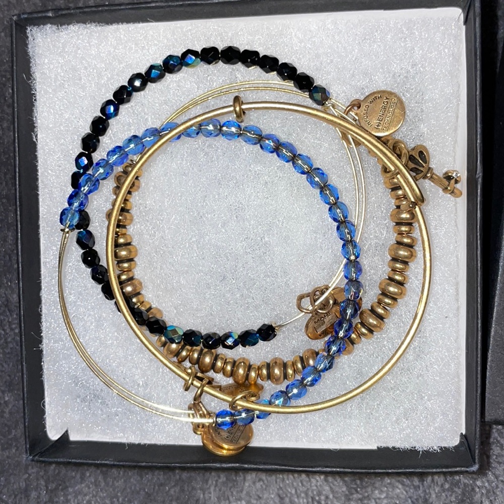 Alex and ani bracelets.